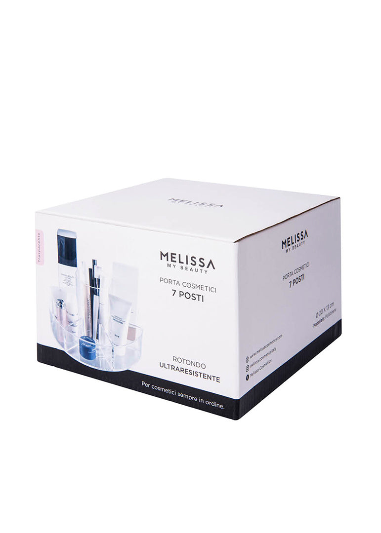 Porta Cosmetici Girevole 7 Posti | Organizer Trucco Rotante