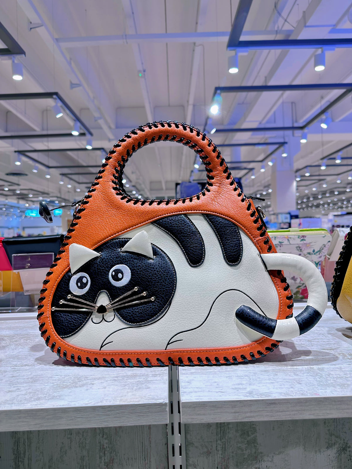 Borsa a forma di gatto – Tracolla donna stile animale | TheOne Ferrara Orange