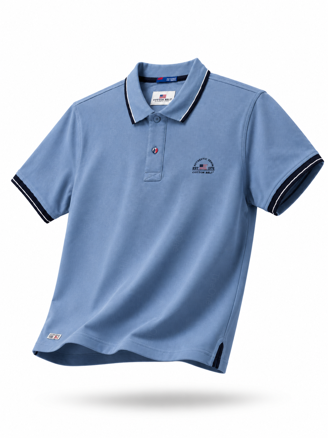 Polo Uomo 100% Cotone Made in Italy – Regular Fit, Manica Corta, Primavera Estate