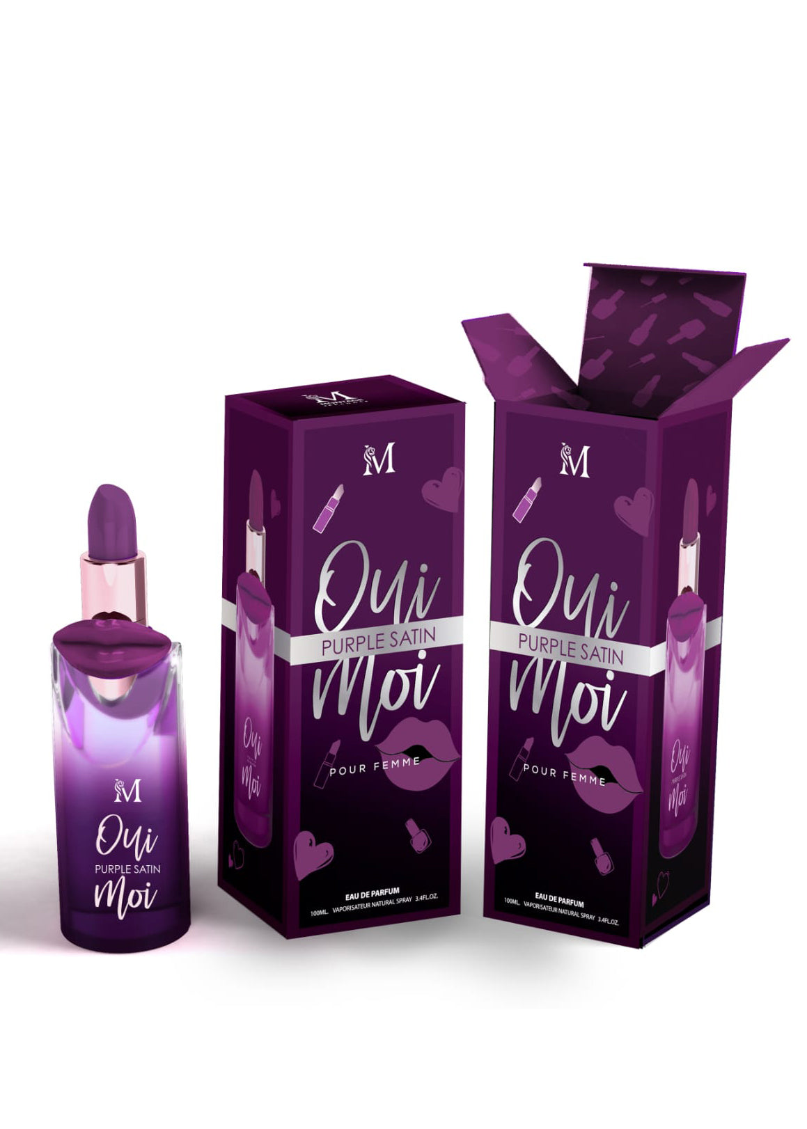 Oui moi purple satin 100 ml