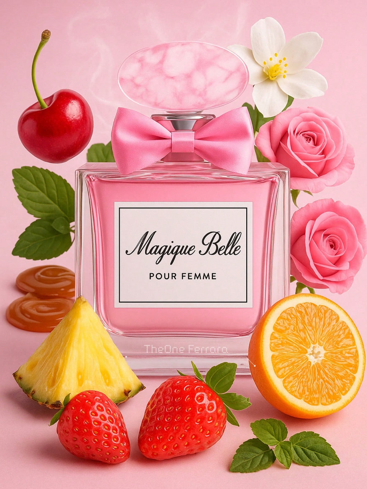 Magique Belle - Profumo da Donna 100ml | Fragranza Dolce Floreale e Fruttata, Elegante e Duratura