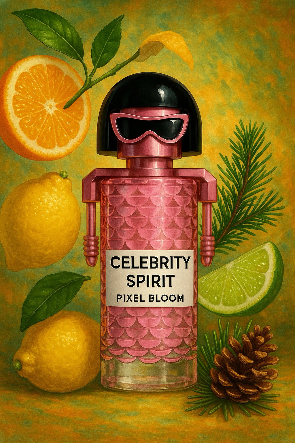 Pixel Bloom – Profumo Donna Floreale Agrumato | Celebrity Spirit Eau de Parfum 100ml-TheOne