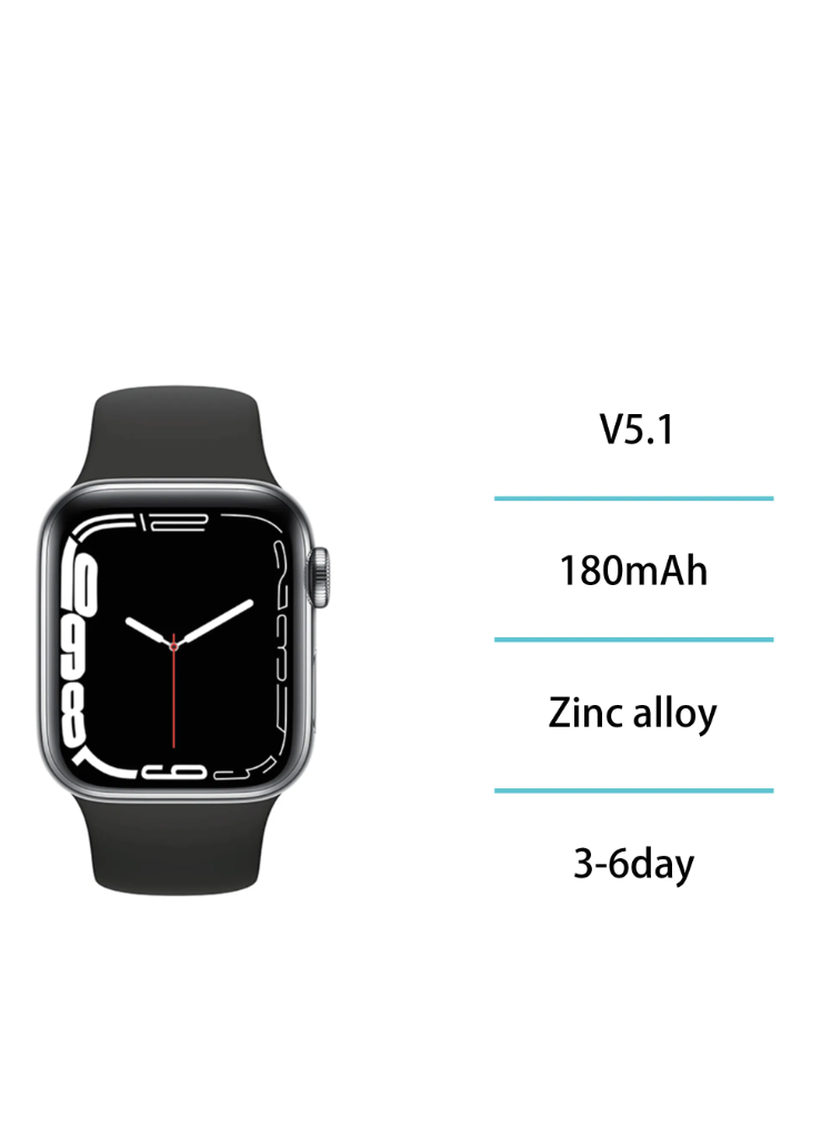 Smart Watch FitPro 1,83 Pollici | App FitPro, Bluetooth 5.1, Monitoraggio Salute – UNICO