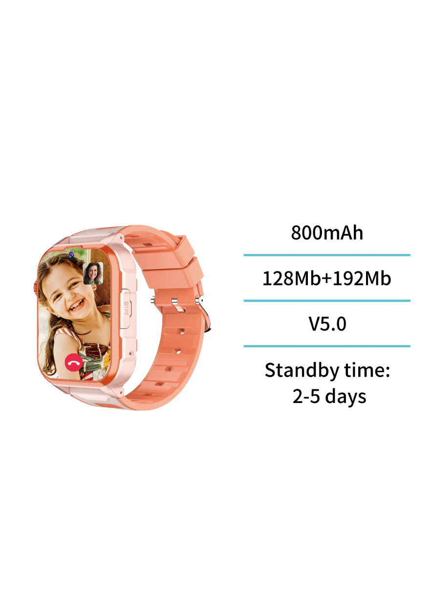 Smartwatch per Bambini 1,83 Pollici con GPS | Blu e Rosa – UNICO