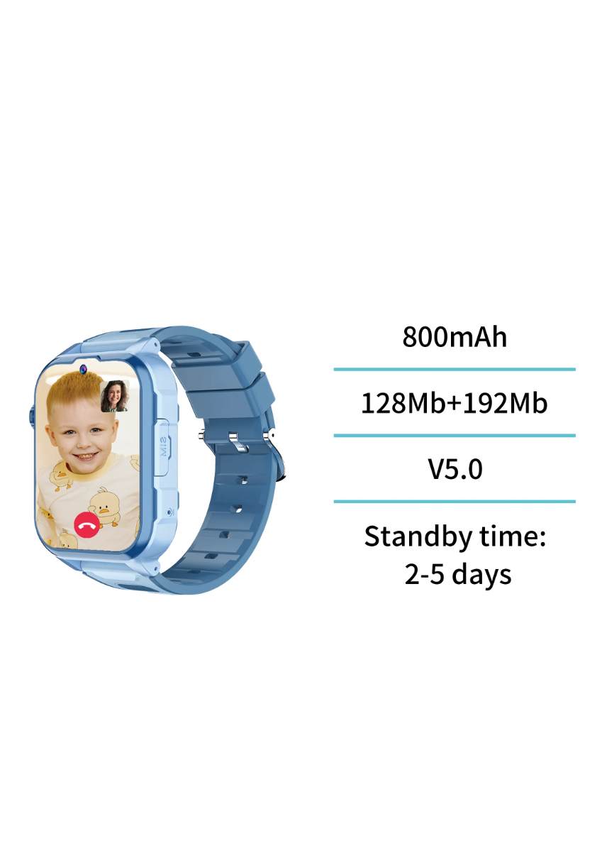 Smartwatch per Bambini 1,83 Pollici con GPS | Blu e Rosa – UNICO