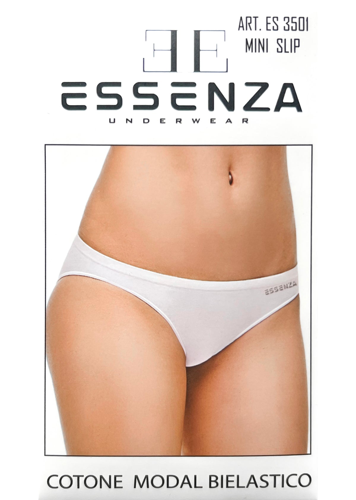 Mini Slip Donna ESSENZA in Cotone e Modal Bielastico – Morbido e Traspirante