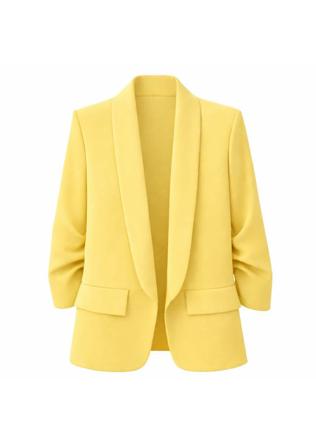 Tailleur Donna Elegante – Completo Donna Ufficio Stile Italiano S-3XL Giallo Giacca
