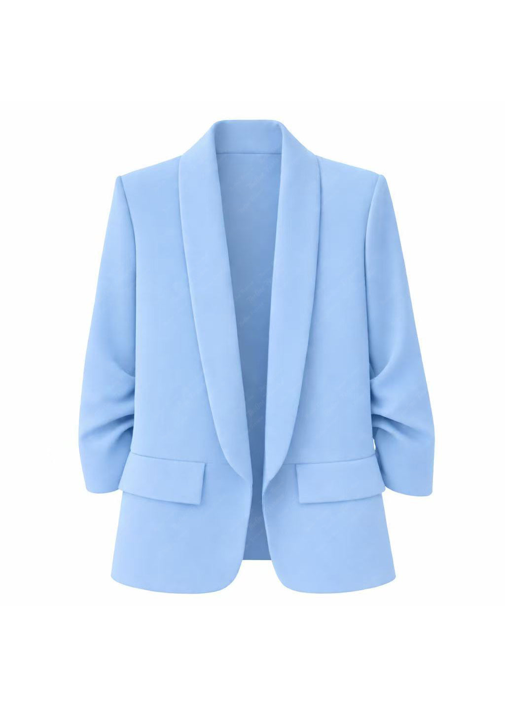 Tailleur Donna Elegante – Completo Donna Ufficio Stile Italiano S-3XL Azzuro Giacca