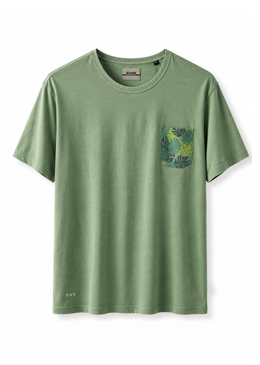T-shirt Uomo 100% Cotone – Made in Italy Verde