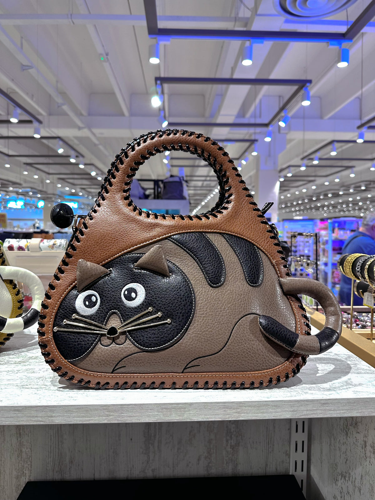 Borsa a forma di gatto – Tracolla donna stile animale | TheOne Ferrara Marrone