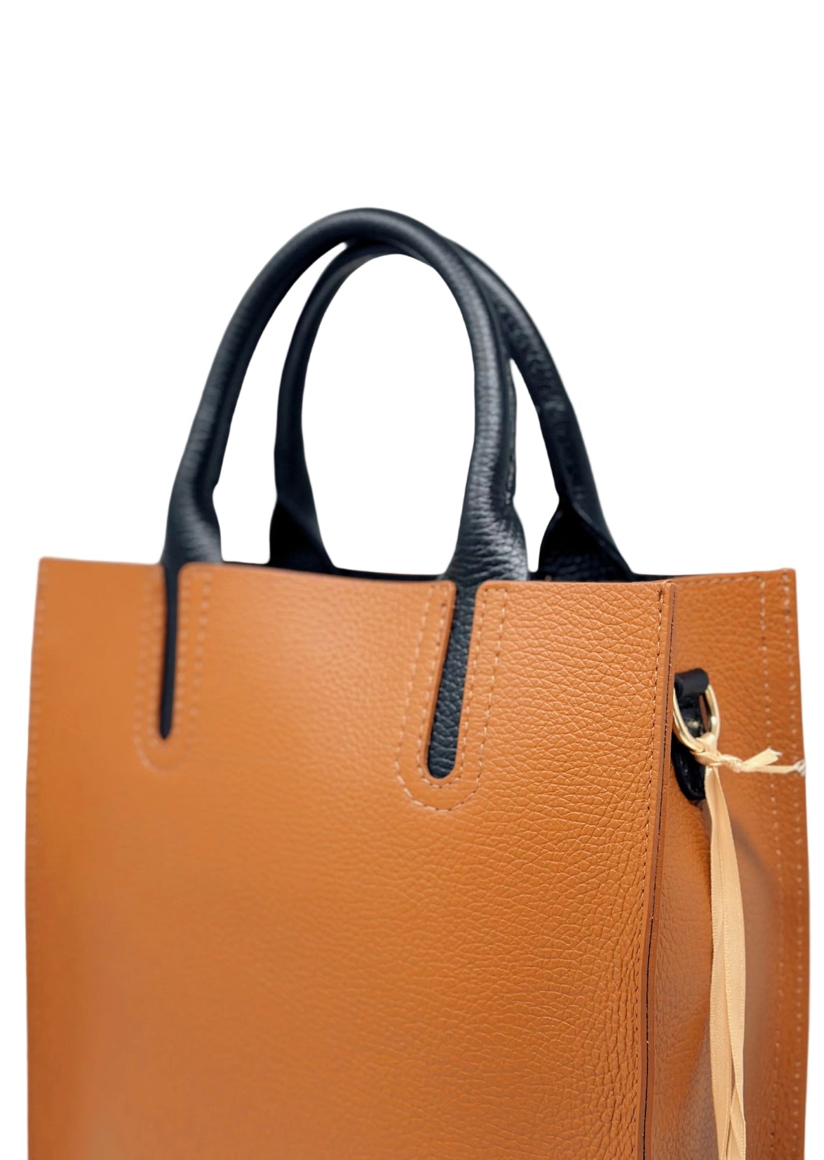 Borsa Tote Verticale in Vera Pelle 100%, Monospalla, Made in Italy – Juice