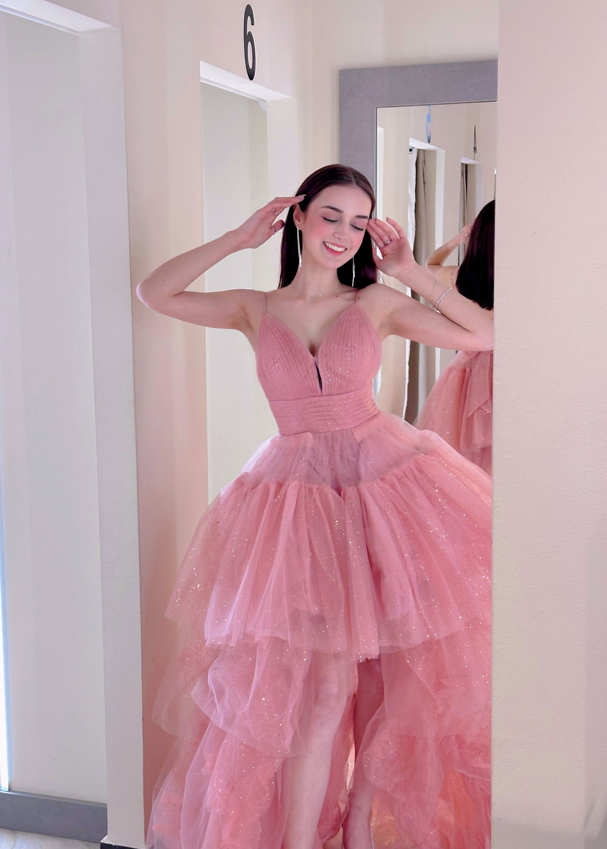 Abito da Sera Rosa 2 in 1 – Eleganza e Versatilità-TheOne