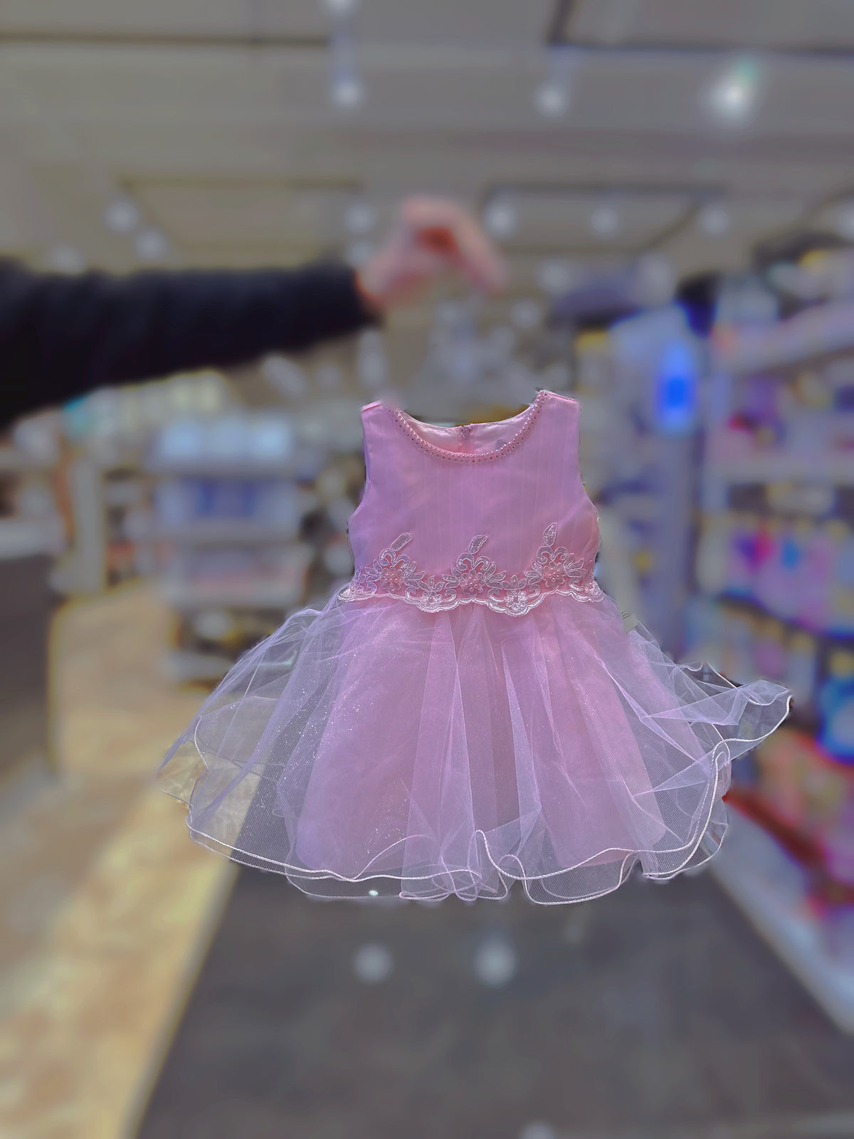 Abito da principessa rosa per bambina 6M–36M Compleanno, Battesimo, Damigella TheOne Bambini 62312