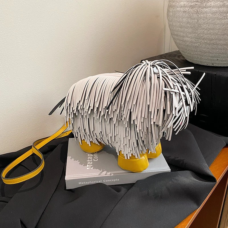 Borsa a forma di cagnolino|Borsa a tracolla creativa e carina|Accessorio alla moda per ragazze