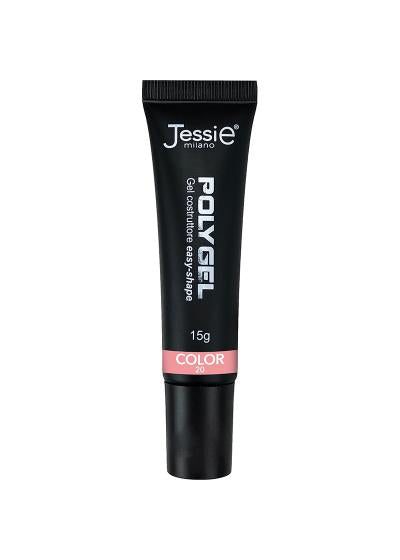 Polygel Gel Costruttore Rosso Tiziano 15g – Easy Shape, Coprente, UV/LED