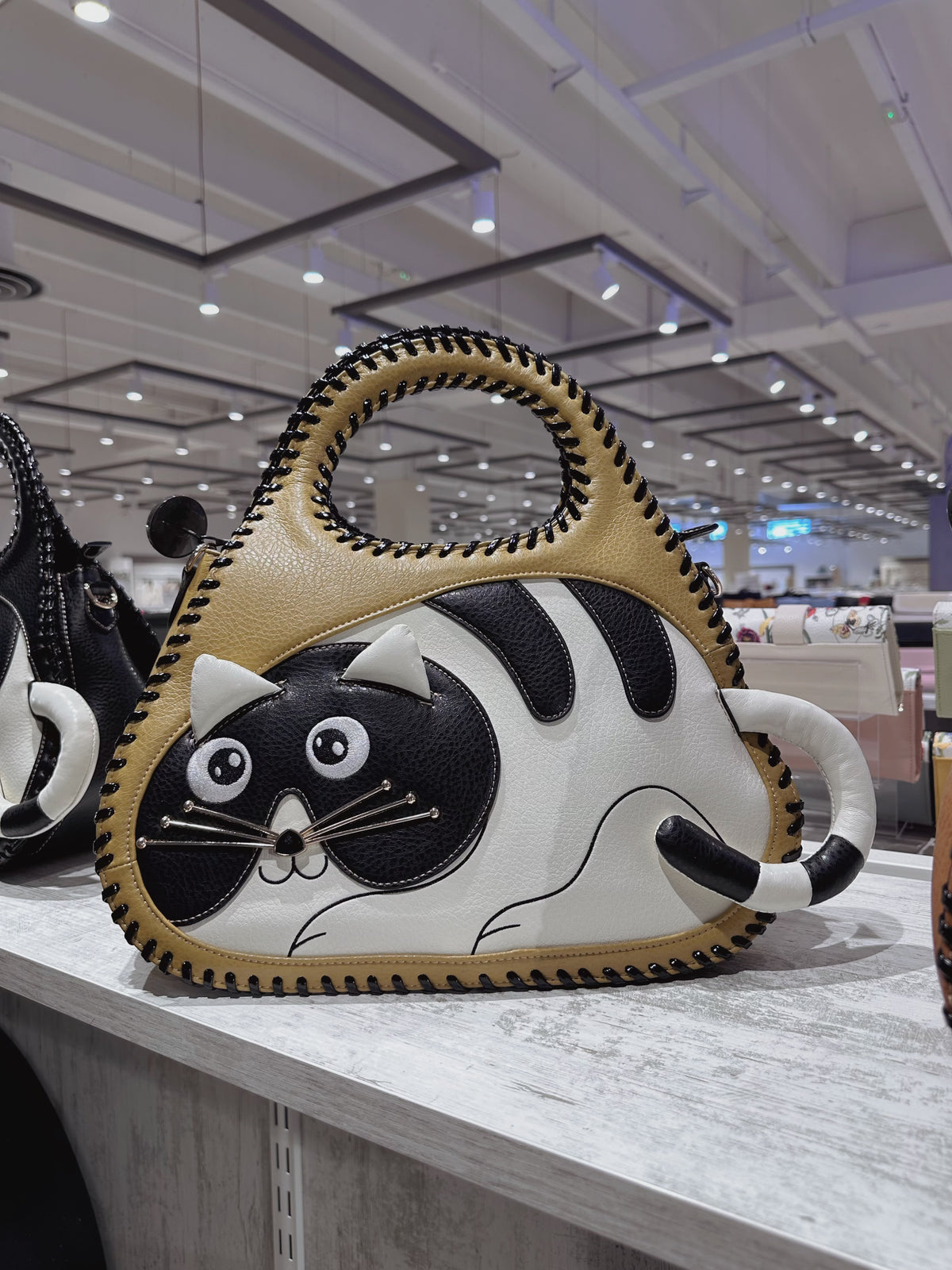 Borsa a forma di gatto – Tracolla donna stile animale | TheOne Ferrara Giallo