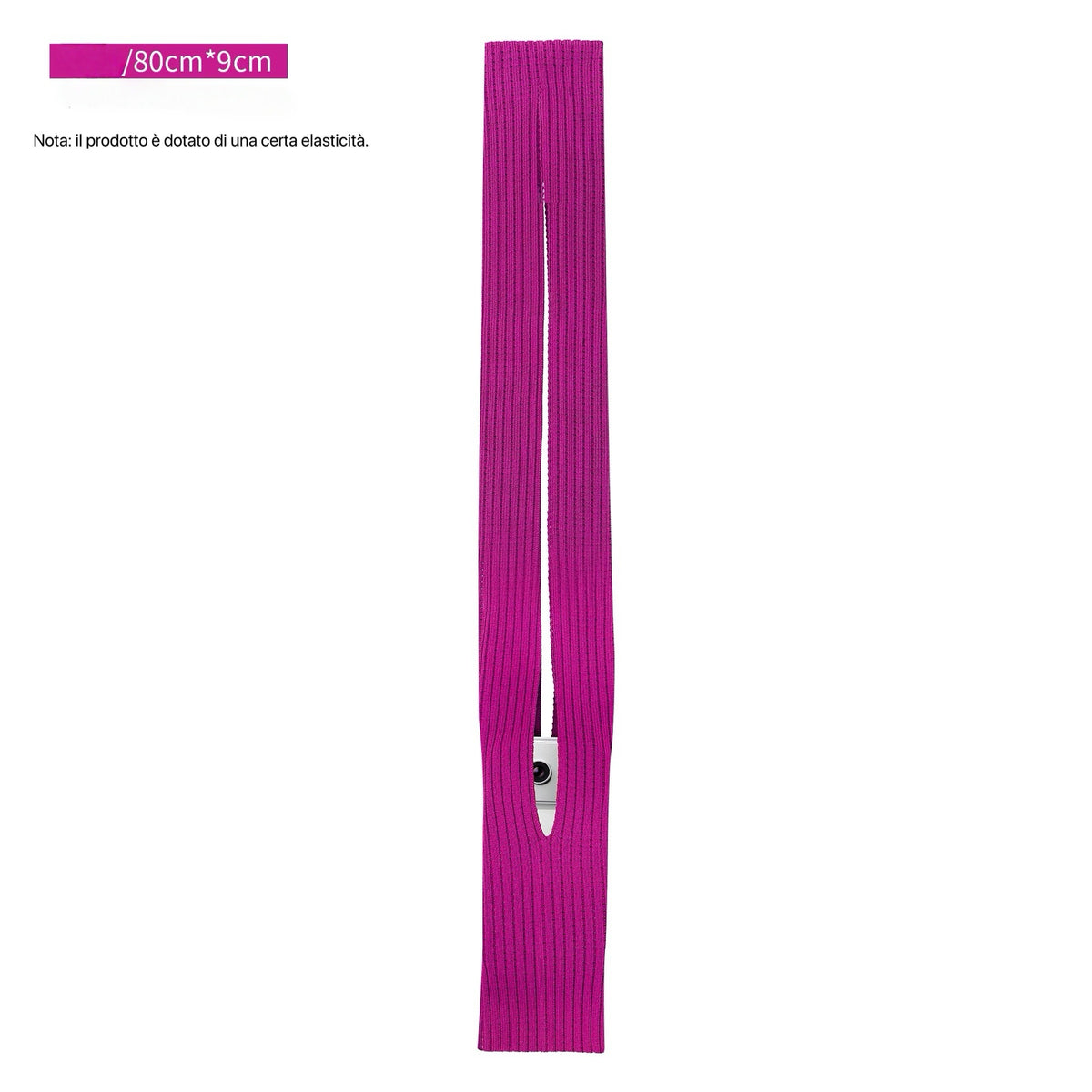 Porta Smartphone a Tracolla in Maglia | 8 Colori | 80×9 cm Fucsia