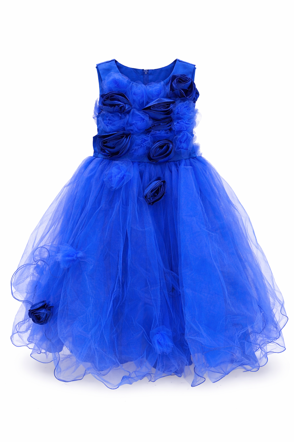 Questa è una foto della taglia effettiva dell'abito inviato al cliente questa mattina 8517 Blu