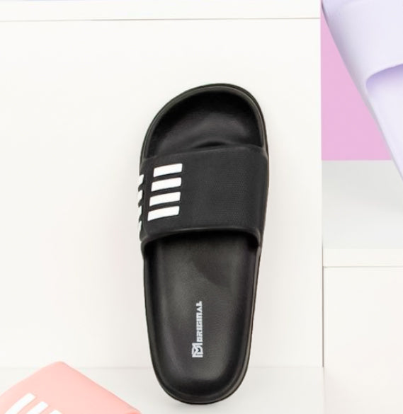 Ciabatte Sportive in EVA” – Leggere, Antiscivolo e Comode!2.5CM Nero