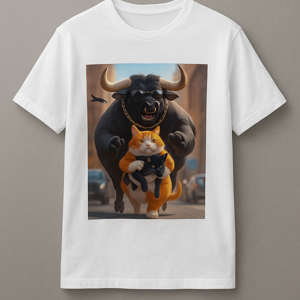 Maglietta Uomo con Stampa Animali Divertenti | Streetwear 2025