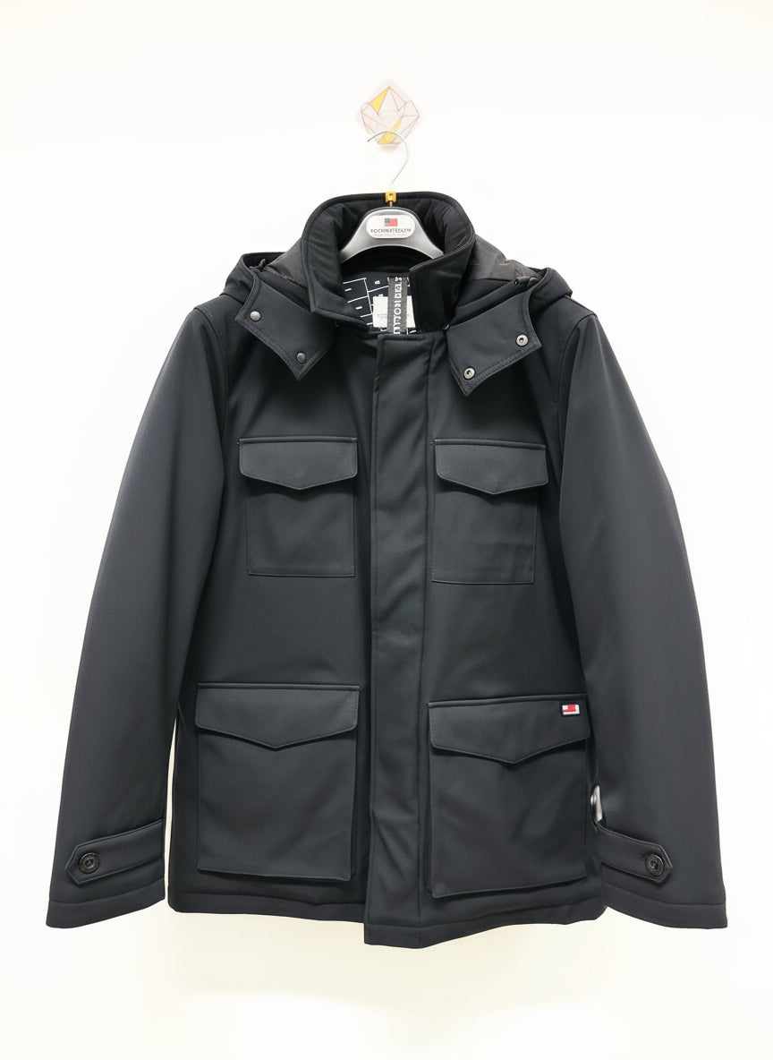 Parka Uomo Imbottito Invernale – Giacca Tecnica Impermeabile e Antivento cb/090