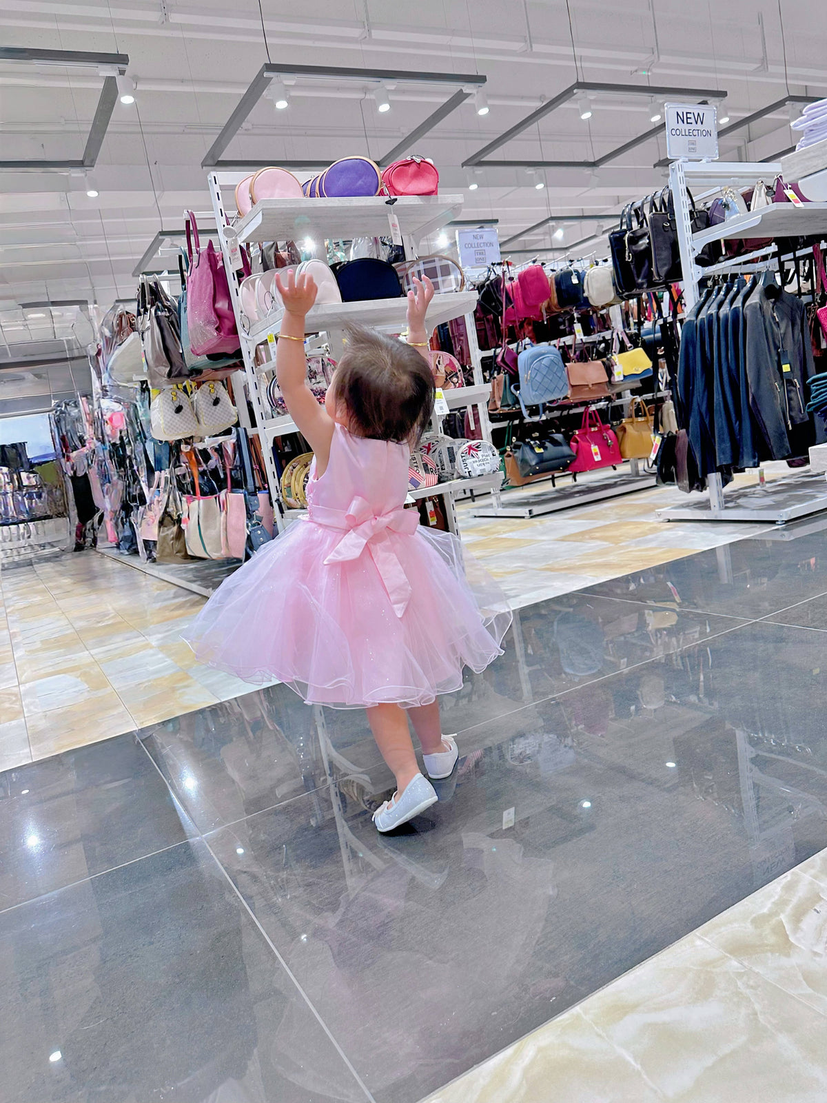 Abito da principessa rosa per bambina 6M–36M Compleanno, Battesimo, Damigella TheOne Bambini 62312