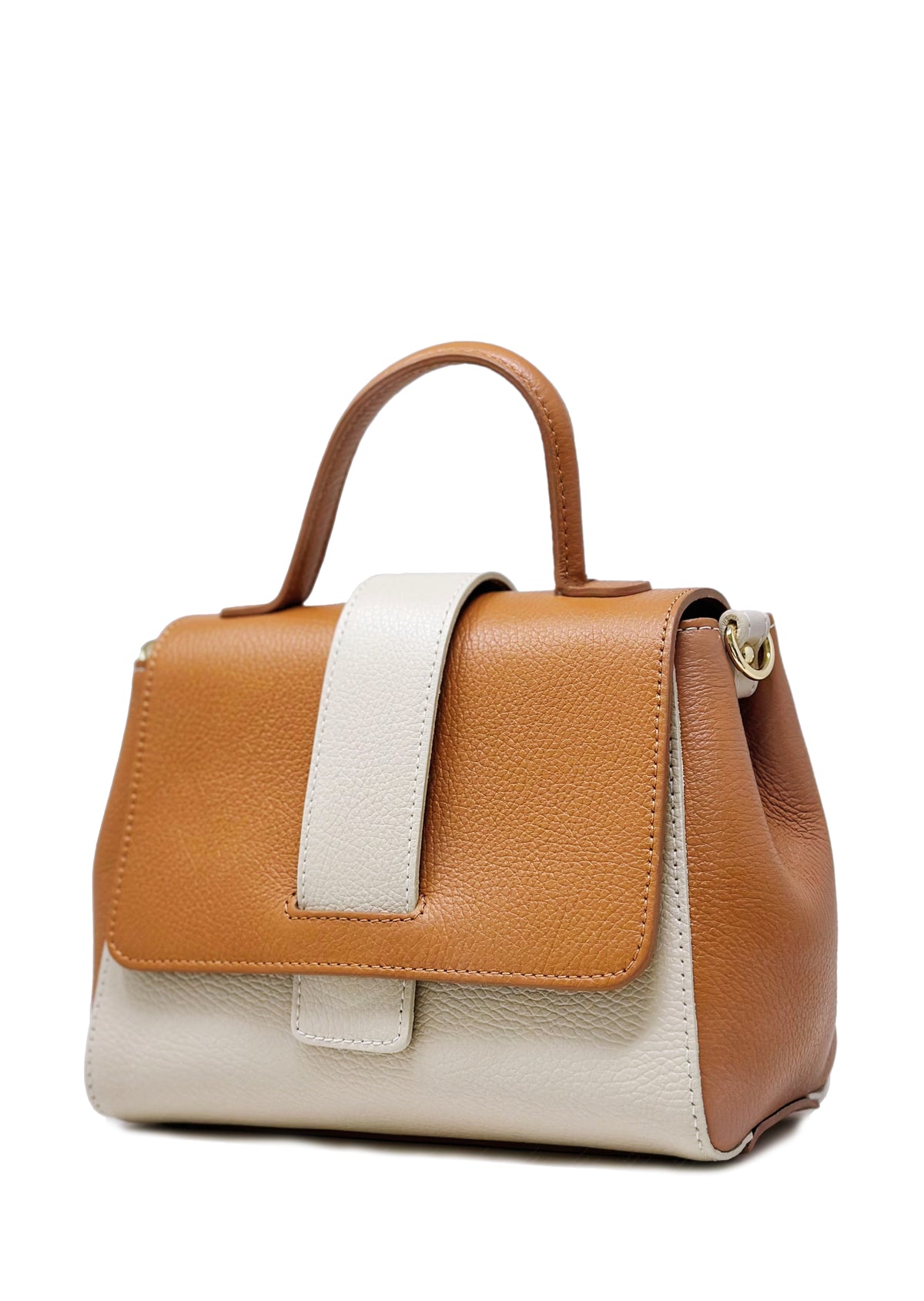 Borsa a Mano e Tracolla in Vera Pelle 100%, Made in Italy, art. 119200