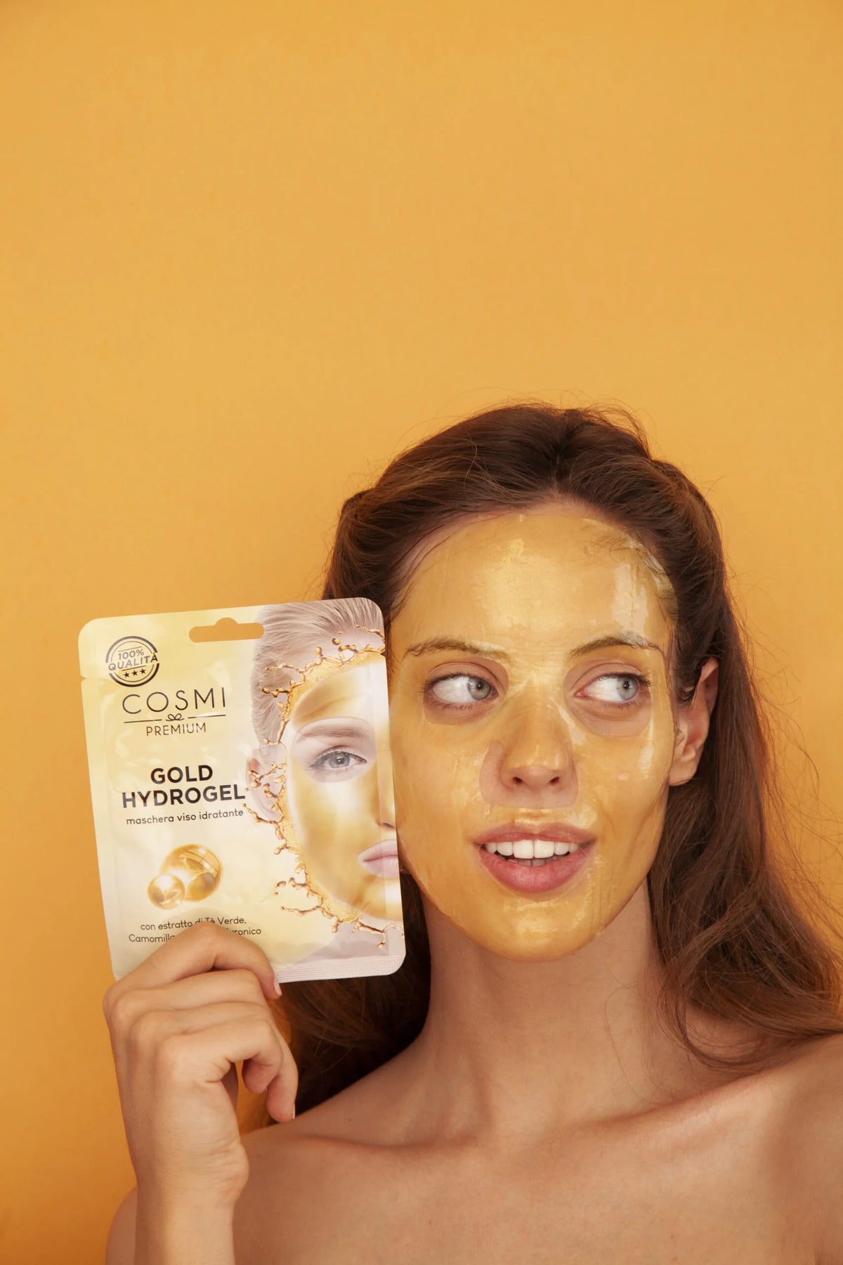 Maschera viso gold hydrogel 25 ml