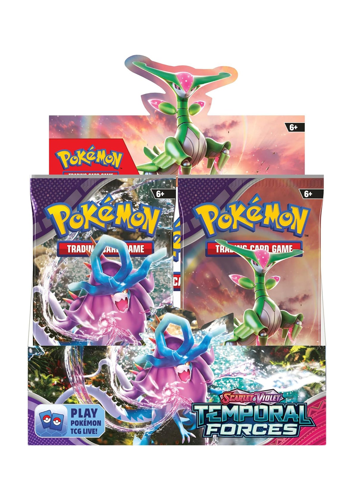 Pokémon GCC Busta Singola 10 Carte | Scarlatto & Violetto – Crono Forze | Italiano