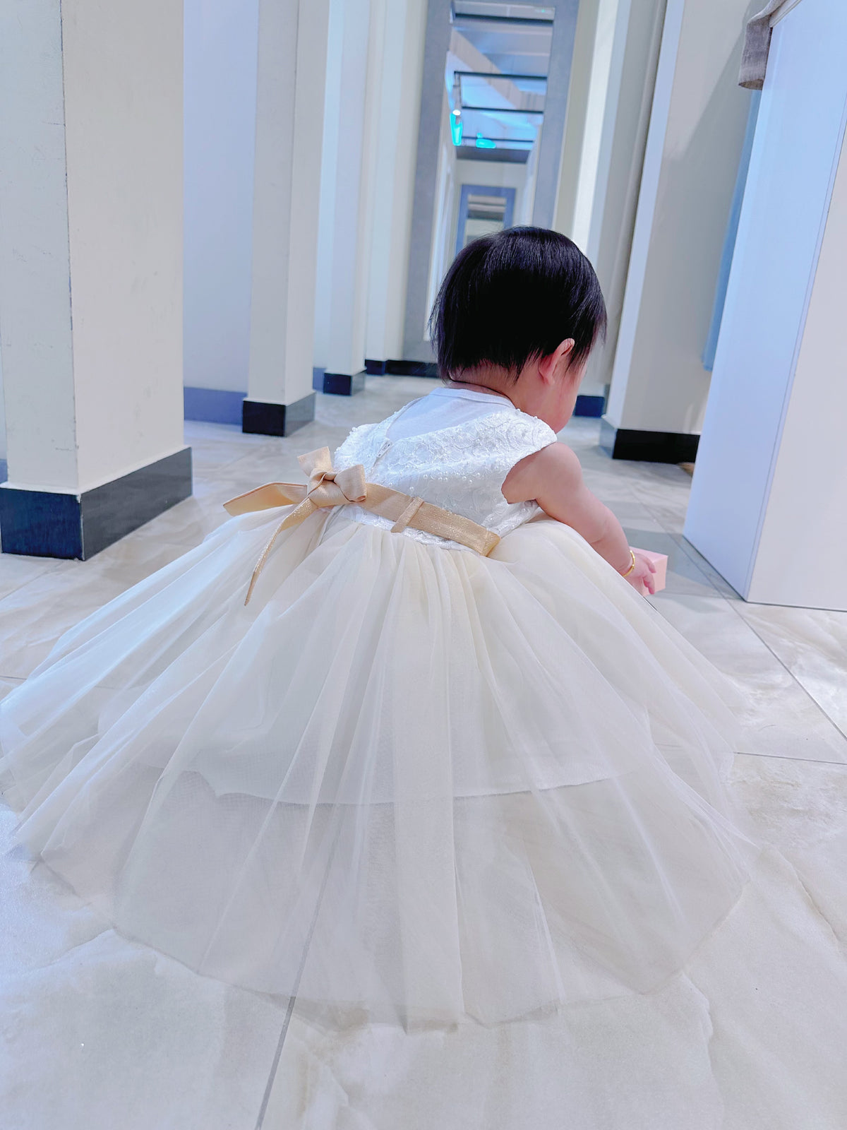 Vestito da Cerimonia per Bambina (3M–23M) | Abito da Principessa in Tulle