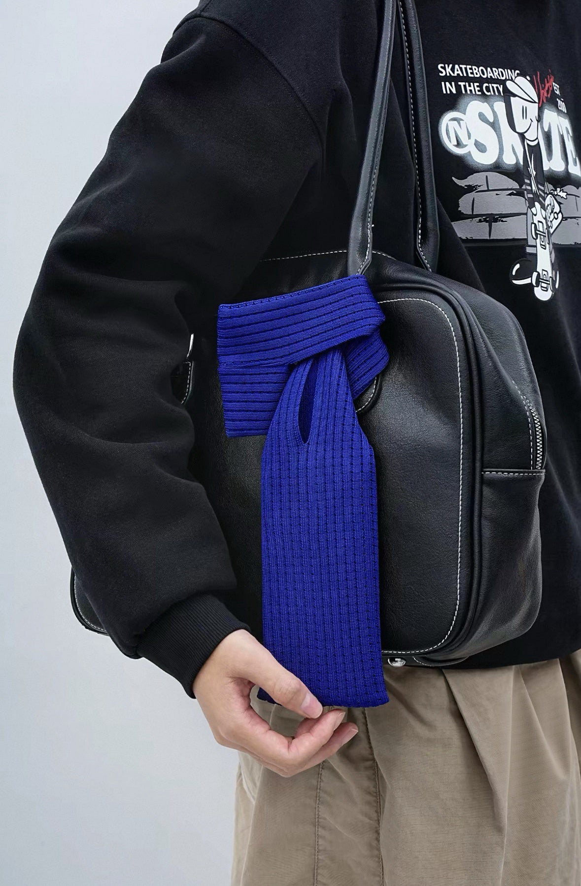 Porta Smartphone a Tracolla in Maglia | 8 Colori | 80×9 cm
