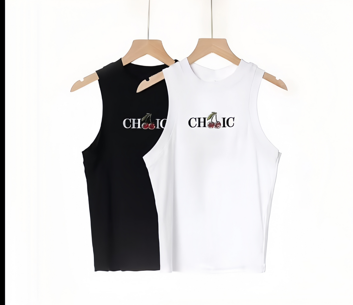 Gilet con ricamo ciliegie 🍒