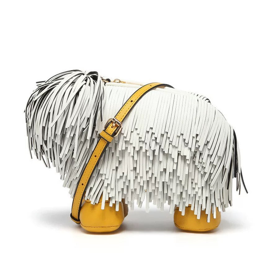 Borsa a forma di cagnolino|Borsa a tracolla creativa e carina|Accessorio alla moda per ragazze