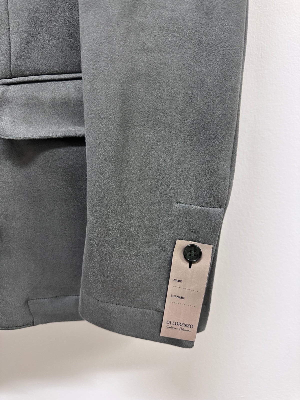 Di Lorenzo Sartoria Italiana | Giacca Destrutturata SOLE NS | Grigio Antracite | Tg. 48-58