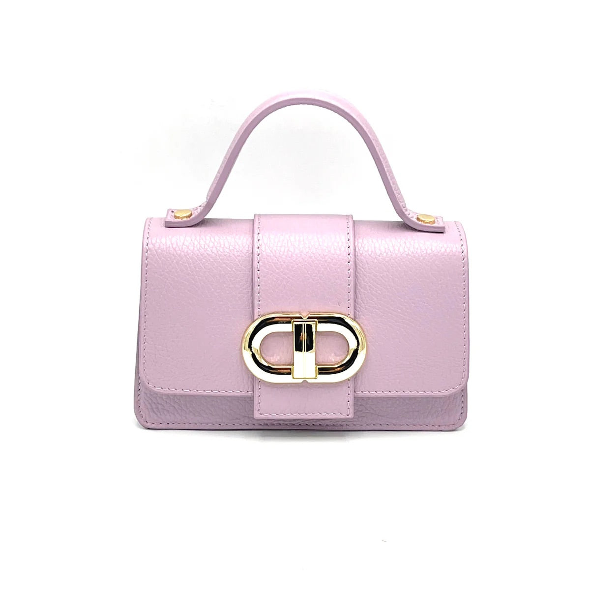 Mini Borsa a Tracolla in Vera Pelle Artigianale, Catena Removibile, Made in Italy – art. 112413 Lidac
