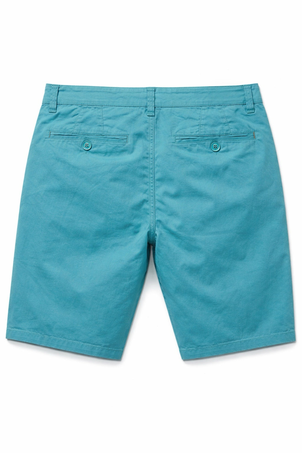 Bermuda Uomo Cotone Elasticizzato Slim Fit Turchese Estivi Casual - 7902