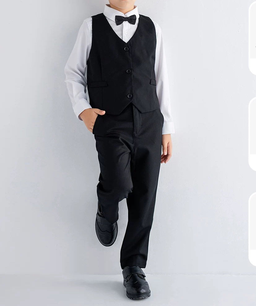 Completo elegante da cerimonia per bambini 5 pezzi – 1 a 16 anni