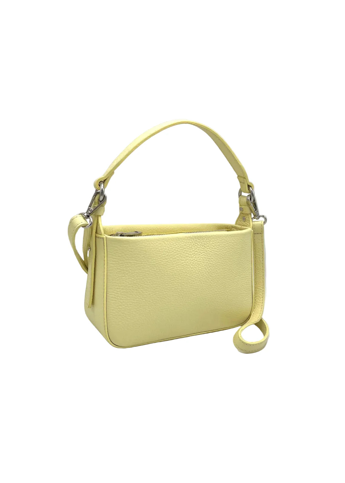 Borsa a tracolla piccola in vera pelle, Made in Italy, art. 112753