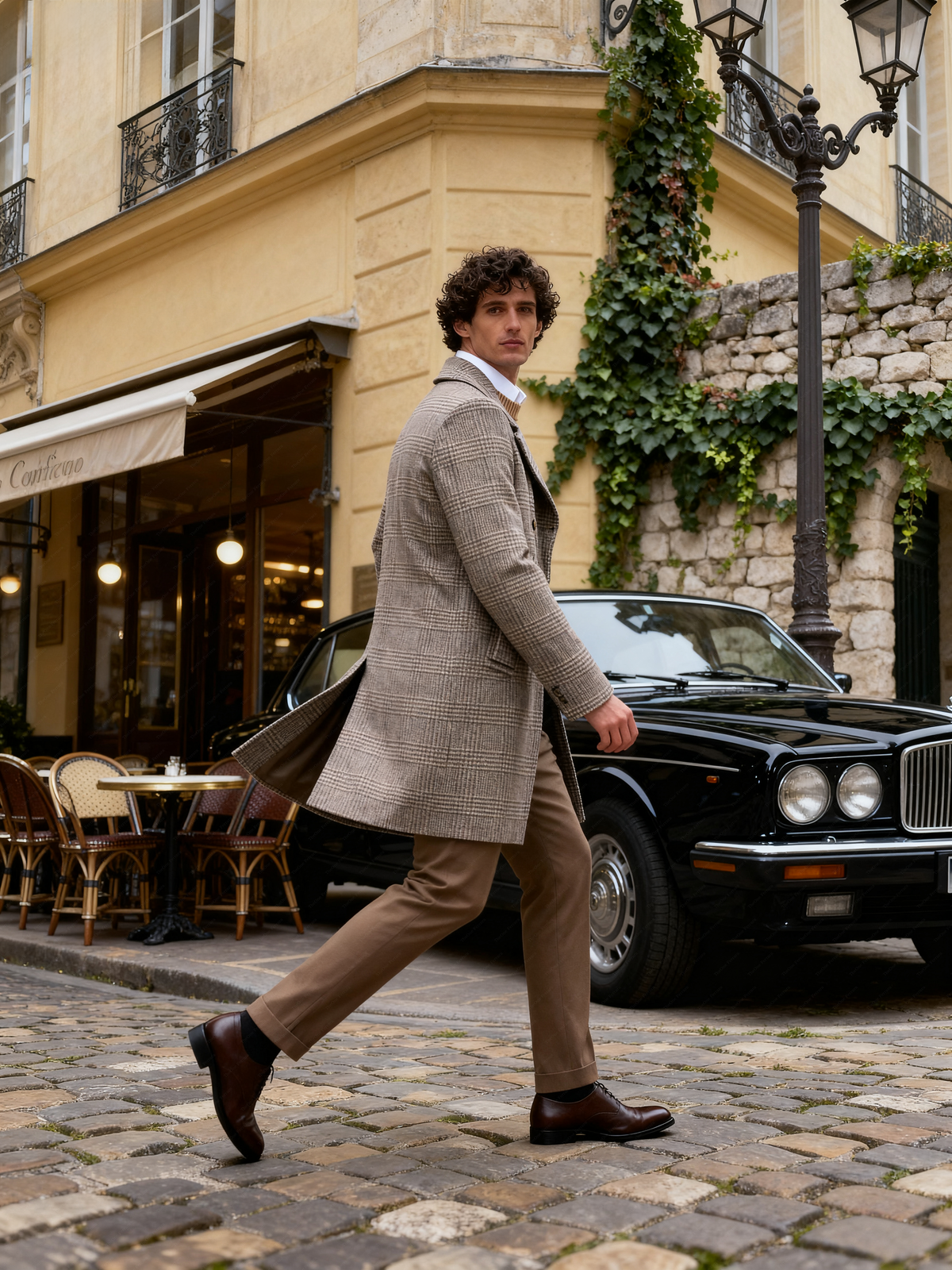 Cappotto Doppiopetto Principe di Galles – Eleganza Italiana T214