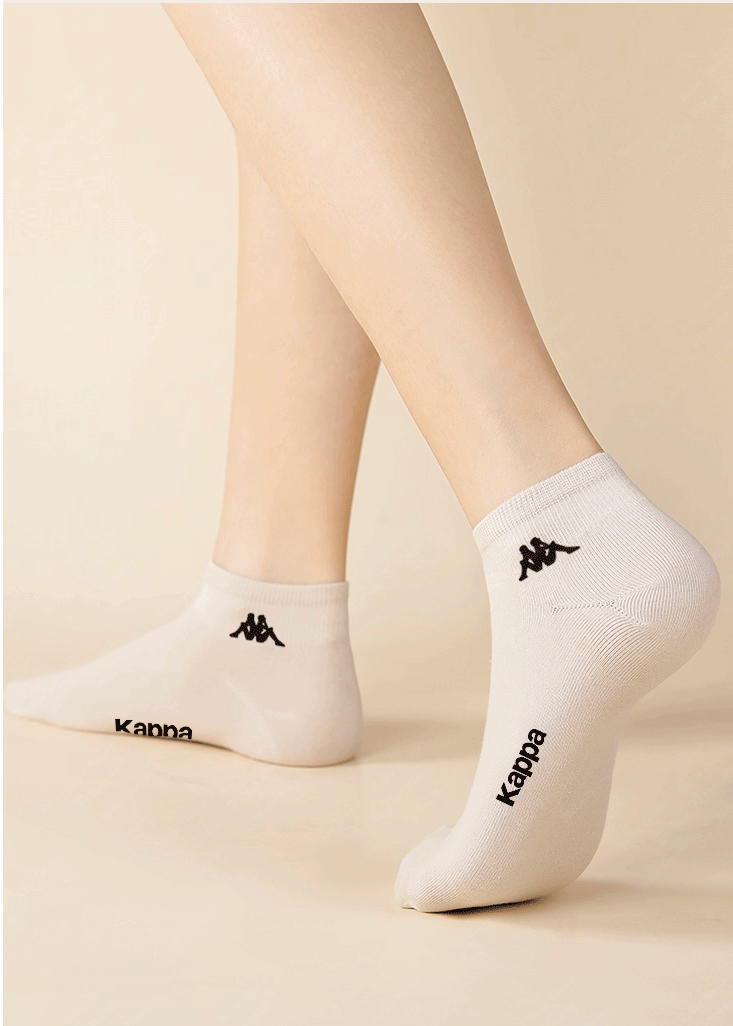 Minicalze Donna Kappa in Cotone – Confezione da 3 Paia, Taglia EUR 36-38