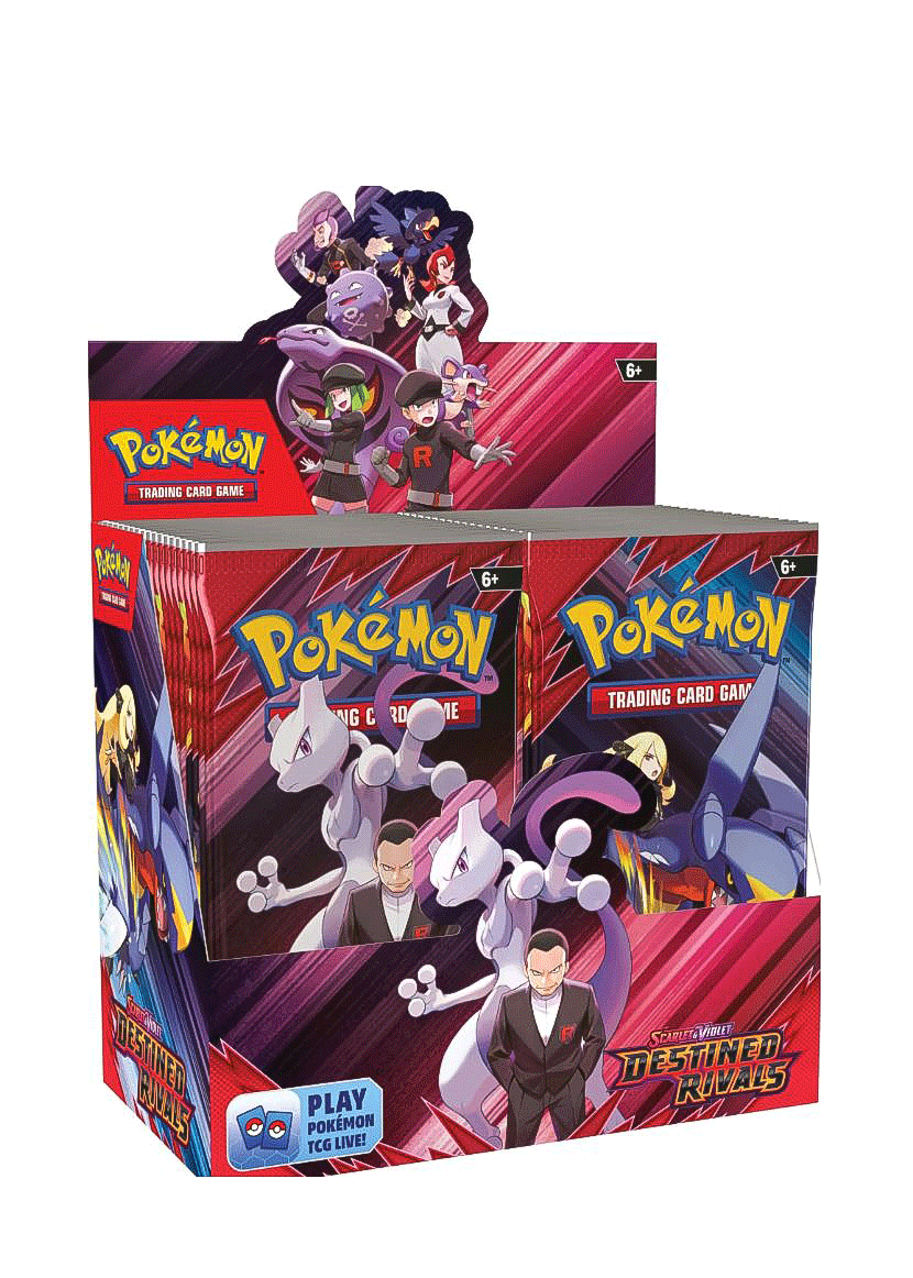 Pokémon GCC Display 36 Buste | Scarlatto & Violetto – Destini Rivali | Team Rocket | Italiano