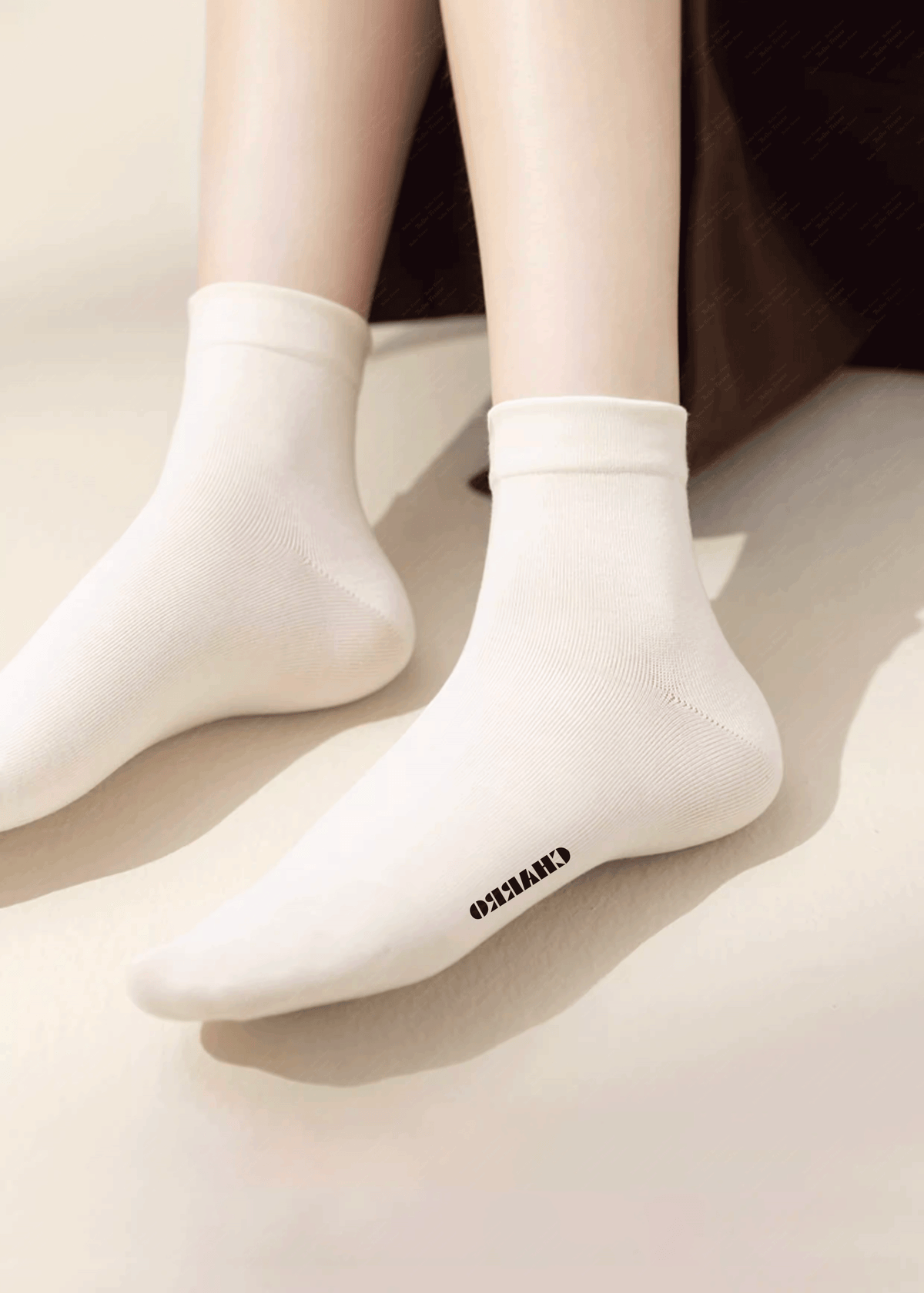 Calze Midi Unisex CHARRO in Cotone – Confezione da 3 Paia, Taglia EUR 35-38