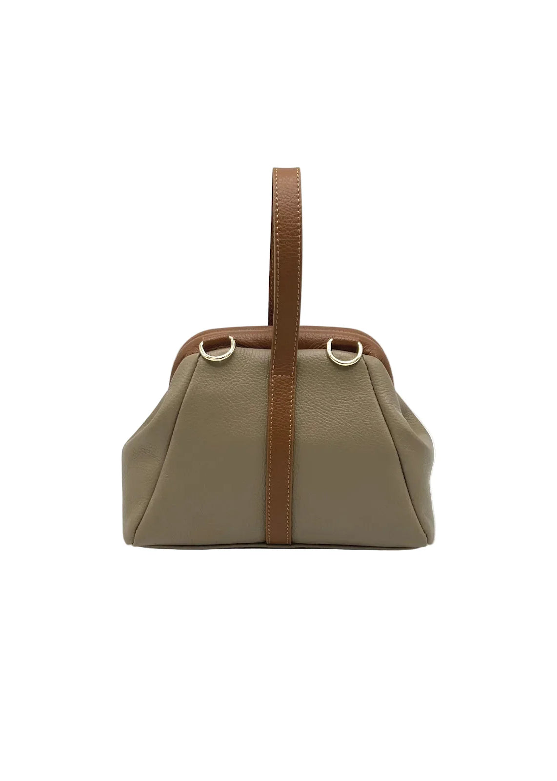 Borsa Porta Cellulare a Tracolla in Vera Pelle, Made in Italy – art. 112628