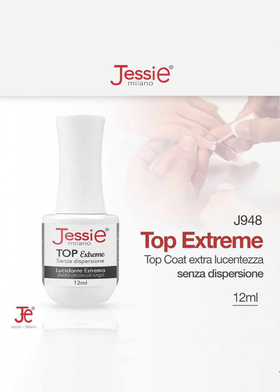 Top Coat Extreme Gel Extra Brillantezza 12ml