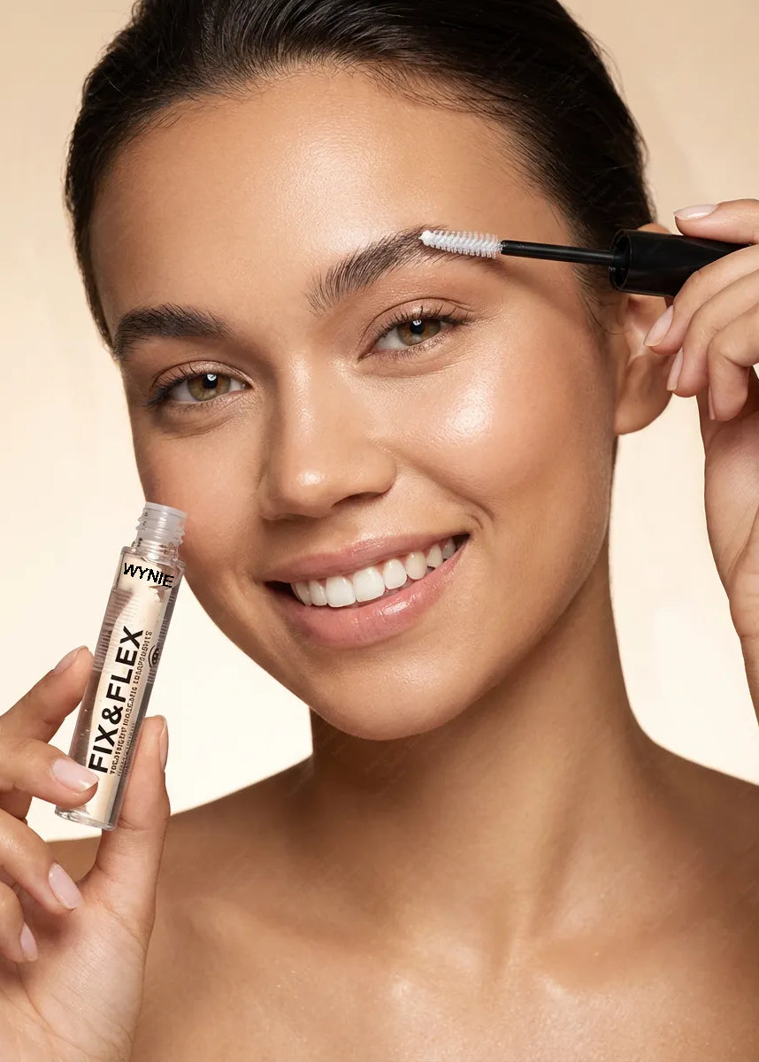 WYNIE Fix & Flex Treatment Mascara Trasparente Ciglia e Sopracciglia