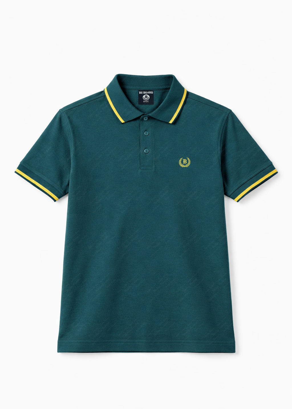 Polo Uomo 100% Cotone Manica Corta Tinta Unita Casual Estate Maglietta Uomo S-3XL Petrolio