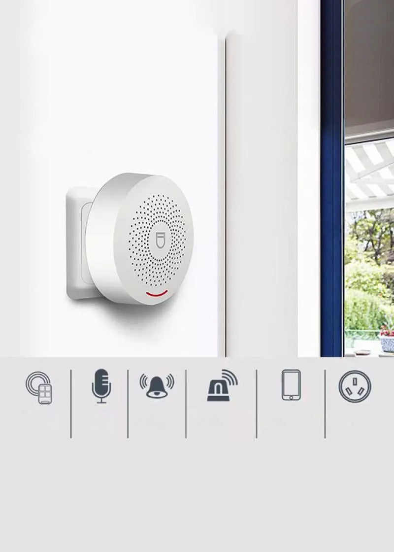 Kit Allarme Antifurto WiFi Casa | Alexa & Google | App Tuya | WIBY