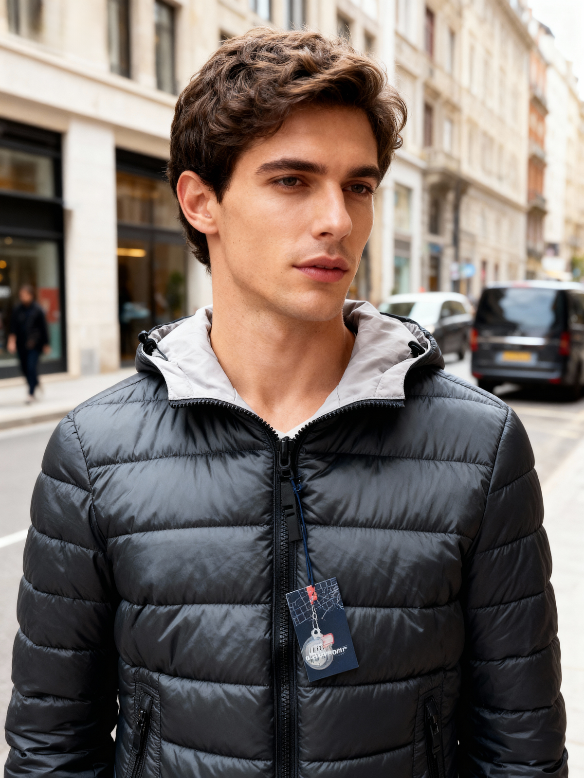 Giubbotto Uomo Reversibile – Piumino Leggero 2-in-1 Impermeabile 904