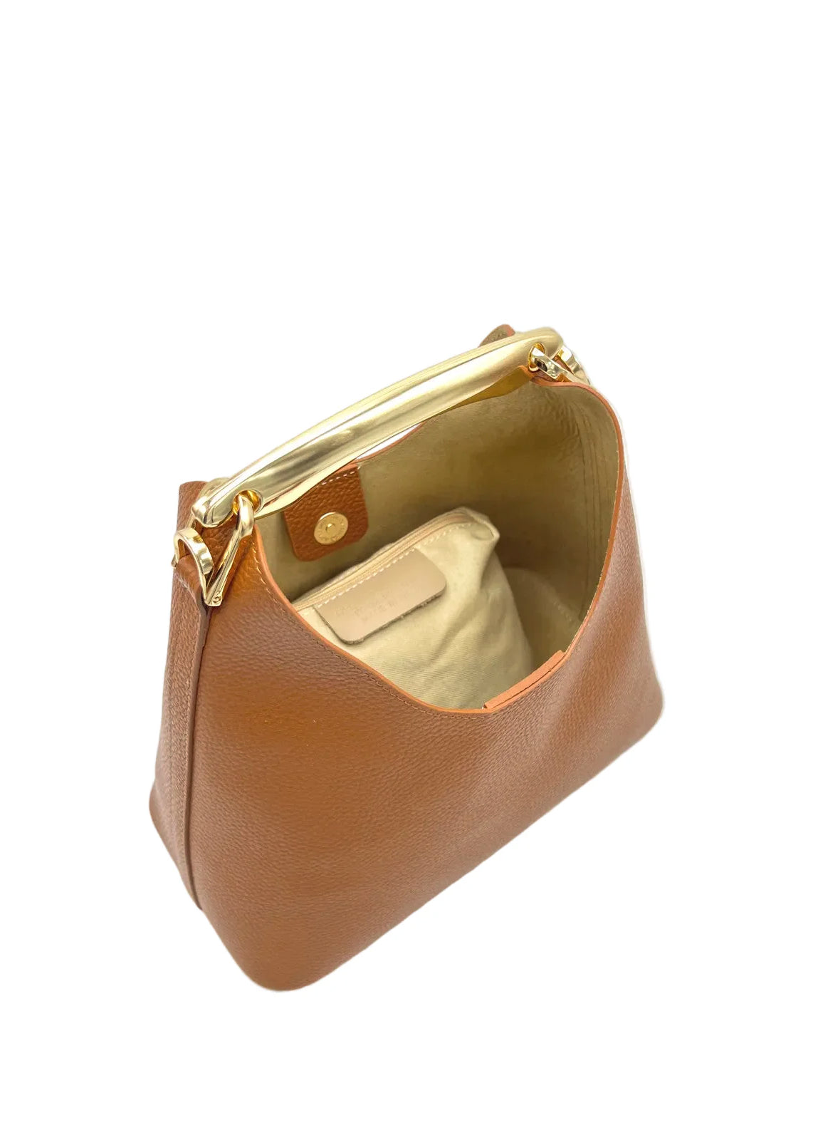 Borsa a Mano da Donna in Vera Pelle, Taglia Media, Tracolla Removibile, Made in Italy – art. 112732
