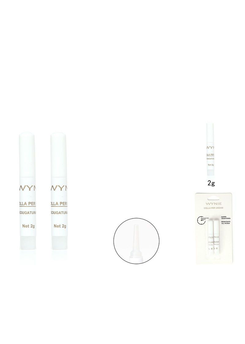 WYNIE Colla per Unghie Finte 3ml – Adesivo Ultra Resistente